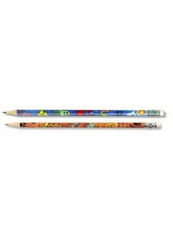 Ołówek grafit. z gum. 1231/SA safari (36szt)