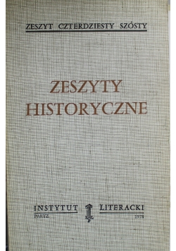 Zeszyty historyczne Zeszyt 46