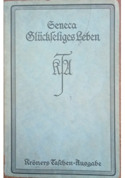 Geneca Gluckfeliges Leben, 1922r.