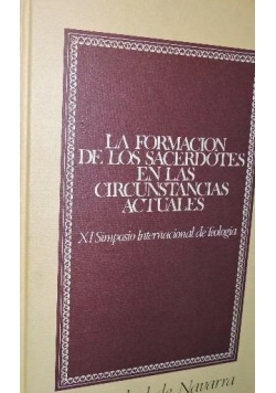 La Formacion de los sacerdotes en las circunstancias actuales