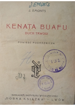 Kenata Buafu Duch trwogi ok 1927 r.