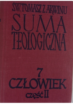 Suma Teologiczna  7 Człowiek cz II