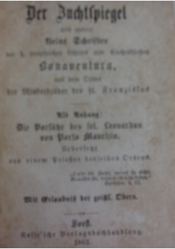 Der Buchtspiegel, 1863r.