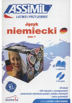 Język niemiecki Łatwo i przyjemnie tom 1 + 2CD