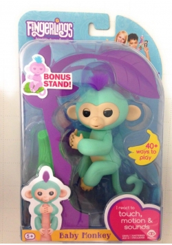 Fingerlings Zoe Turkusowa