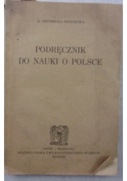 Podręcznik do nauki o Polsce, 1918r