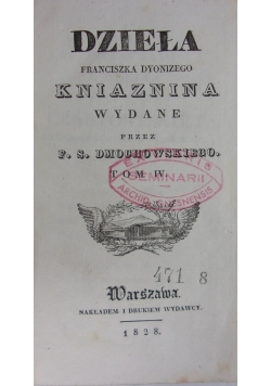 Dzieła,1828r.