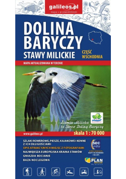 Dolina Baryczy, część wschodnia 1:70 000