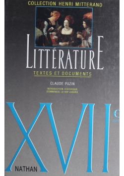 XVIIe siecle Litterature textes et documents