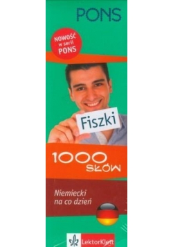 Fiszki 1000 słów Niemiecki na co dzień PONS