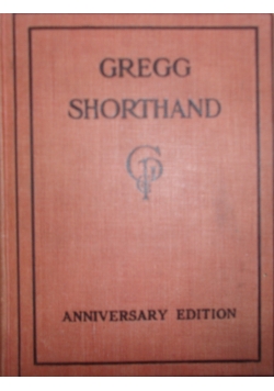 Gregg Shorthand, 1930r.