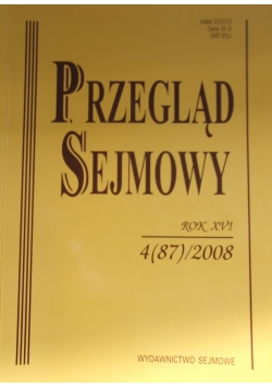 Przegląd Sejmowy nr 4