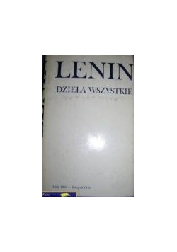 Lenin. Dzieła wszystkie, tom 48