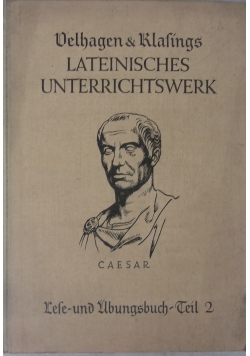 Lateinisches Lese und Ubungsbuch, 1938 r.