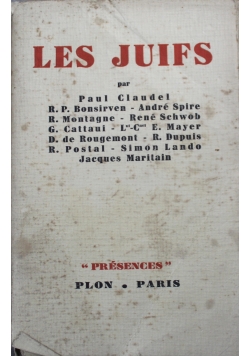 Les Juifs 1937 r.
