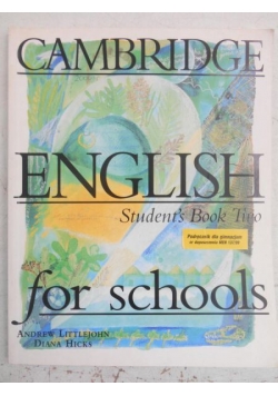 Cambridge English for Schools