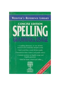 Concise Edition Spelling Grammar & Usage