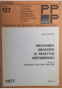 Mechanika gruntów w praktyce inżynierskiej część II