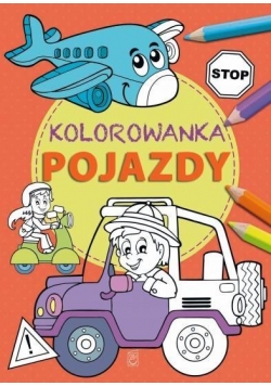Kolorowanka. Pojazdy