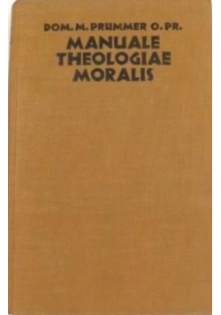 Manuale Theologiae Moralis tom 3, 1936 r.