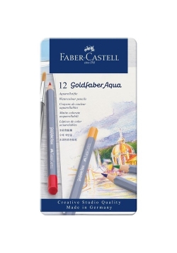 Kredki akwarelowe Goldfaber Aqua 12 kolorów