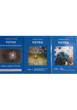 Fizyka ,zestaw 3 książek