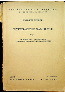 Wyposażenie samolotu Część II