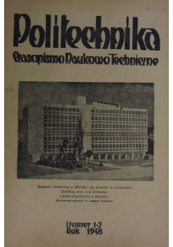 Politechnika, numer 1-2, 1948r.