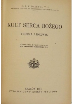 Kult Serca Bożego, 1934 r.