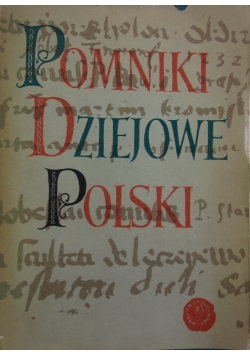 Pomniki dziejowe Polski, seria II - tom IX cześć 2
