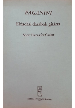 Eloadasi darabok gitarra
