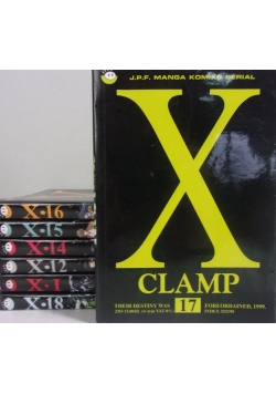 X Clamp, zestaw 7 książek