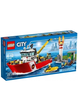 Lego CITY 60109 Łódź strażacka