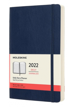 Kalendarz 2022 dzienny 12ML sapphire blue