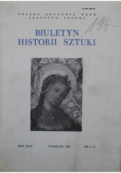 Biuletyn historii sztuki nr 1 i 2