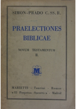 Praelectiones Biblicae
