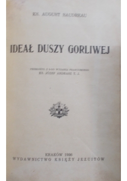 Ideał Duszy Gorliwej 1936 r.