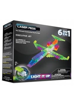 Klocki laser pegs 6 w 1 Plane