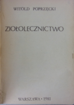 Ziołolecznictwo