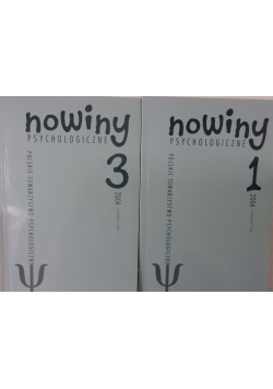 Nowiny psychologiczne nr 1,3