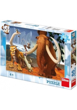 Puzzle 66 Epoka Lodowcowa: Stado DINO