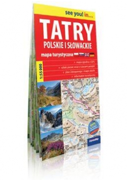 Euromapa Tatry polskie i słowackie 1:55 000