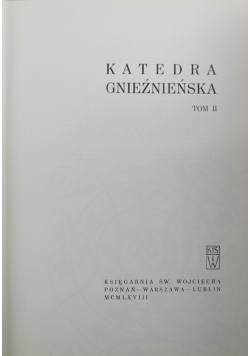 Katedra Gnieźnieńska tom II
