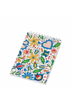 Notes FOLK na spirali - format A6 - kaszubski