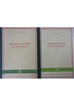 Miernictwo Naziemne ,Tom I,II