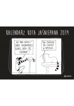 Kalendarz ścienny Kota Jaśniepana 2019
