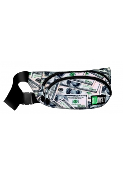 Saszetka na pasek 2-komorowa Dollars