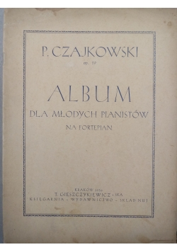 Album dla młodych pianistów na fortepian ok 1950 r.