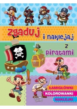 Zgaduj i naklejaj z piratami!