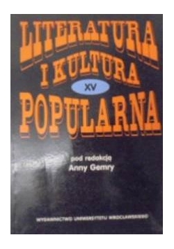 Literatura i kultura popularna XV